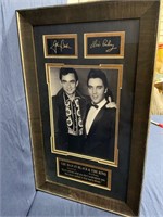 Elvis & Johnny Cash Print