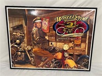 Wheels Through Time Maggie Valley, Poster Framed