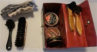 vintage shoe polish kit
