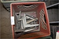 Estate-Red Crate Assorted Shelving Brackets