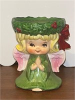 1960’s Lefton Candle Holder Angel