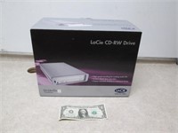 Lacie CD-RW Drive in Box - Untested