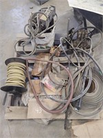 Air Hose and Chain (60H), Hydraulic Pump