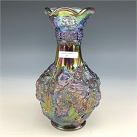 IG Smoke Loganberry Vase