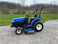 New Holland TC21D Tractor w/ Mower