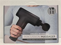 New Cordless Percussion Massager