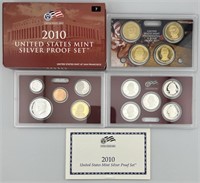 2010 US Silver Proof Set - #14 Coin Set