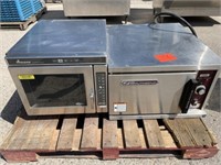 (2)pcs - SouthBend Oven, Amana Microwave