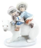 Retired Lladro Figurine “Eskimo Riders” No 5353