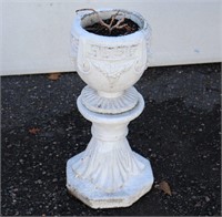 Concrete Planter w/ Pedestal