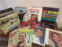 Huge vintage vinyl record lot - Dean Martin BJ
