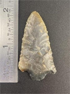 Stemmed Point      Indian Artifact Arrowhead