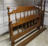 Full size bed w/ bunkbed ladder