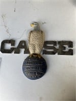 Cast Iron CASE with Eagle 
J.I Case Threshing