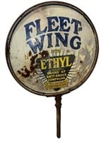 Fleet Wing Ethyl Gasoline Sign