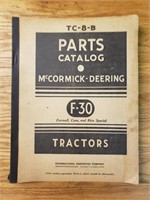 McCormick deering F30 parts catalog