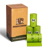 Posey & Rosie Dog Poop Bags - 120 Bags