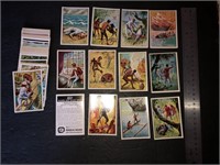 ROBINSON CRUSOE: 75 x EDEKA Trade Cards (1952)