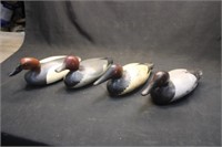 4 - Vintage Red Head/Canvasback Decoys