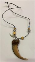 Grizzly Bear Claw Replica Necklace