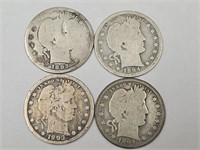 2- 1893, 2- 1894, Barber Quarters