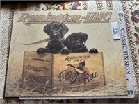 Remington Tin Advertising Sign