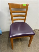 Solid Wood Dining Chair With Cushion Seat