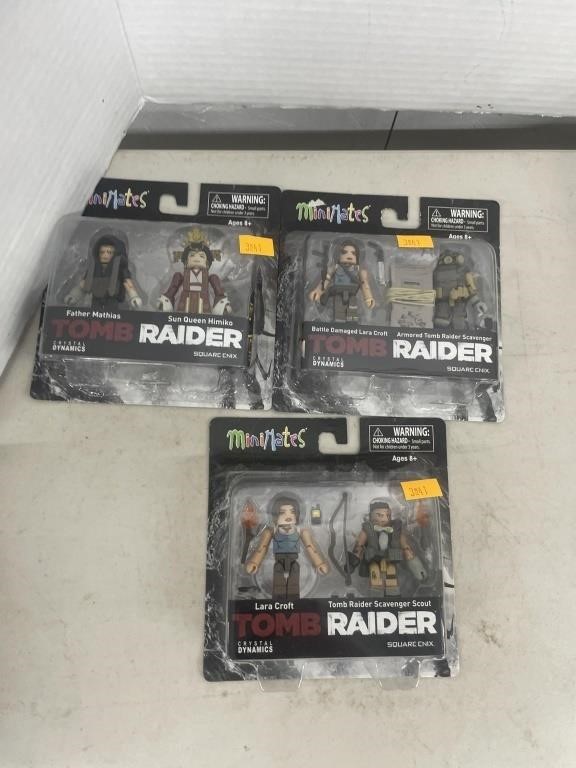 Tomb raider minimates figures (NIB)