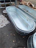 2 Behlen Aluminum water tubs- damaged