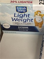 Fresh Step light weight litter 12.5lb