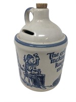 Louisville stoneware pottery jug coin bank