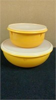 Vintage Yellow Gold 12 Cup Fix N Mix Tupperware