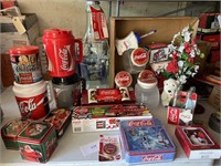 LARGE LOT OF COCA COLA COLLECTIBLES