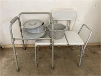 Shower & commode chairs