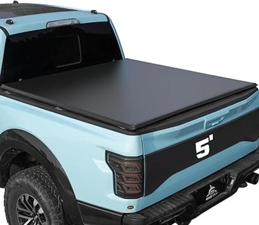 Truck Bed Tonneau Cover Compatible With Toyota
