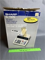 Sharp Printing Calculator