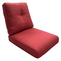 Belord Patio Furniture Red Cushions with Removabl