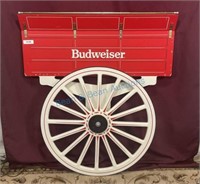 Budweiser wagon wheel 3D wall art