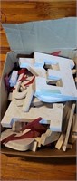 Box Of sign letters assorted