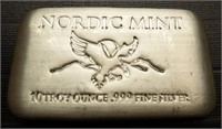 Nordic Mint 10 Troy oz. .999 Silver Bar - Bullion