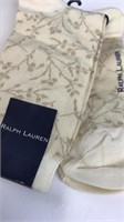 2pr New Ralph Lauren Socks White Floral