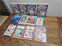4 CAPTAIN UNDERPANTS + Other Youth BOOKS