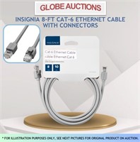 INSIGNIA 8-FT CAT-6 ETHERNET CABLE W/ CONNECTORS