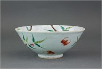 Chinese Porcelain Peach Bowl Mark