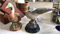 2 PORCELAIN BIRD FIGURINES