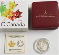 CANADA BEAR W BOX PAPERS