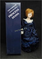 Fine Porcelain 13" Princess Diana Doll