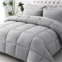 JOLLYVOGUE Light Grey King Size Comforter Set -...
