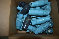 Coupling With Rubber Covers 3/4" Approx. 30 Count