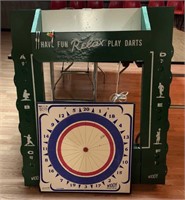Professional wooden dartboard frame and board